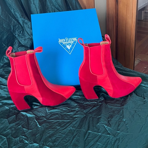 Fluevog Le Mans, Platform Chelsea Boot, Size 7 - Picture 3 of 3